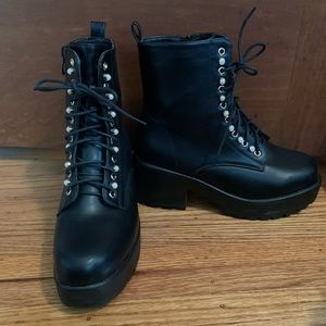 Nasty Gal combat boots